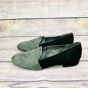 🤍A2 aerosoles flats black/gray